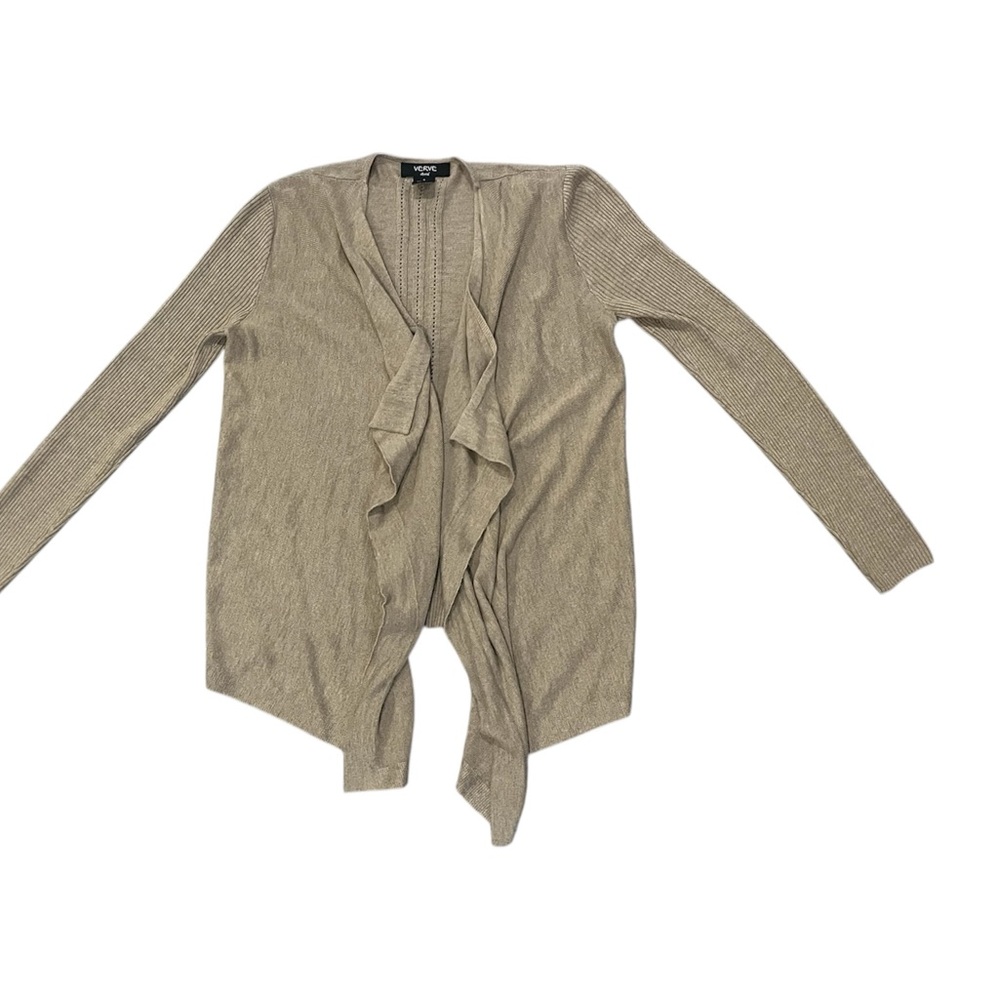 Verve Ami designer Tan Women's Cardigan